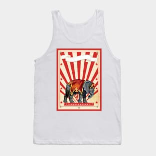 Vintage Circus Elephant Tank Top